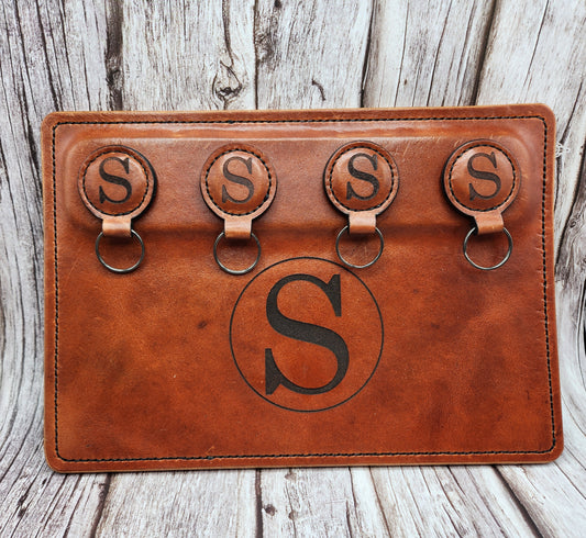 Leather Magnetic Key Station
