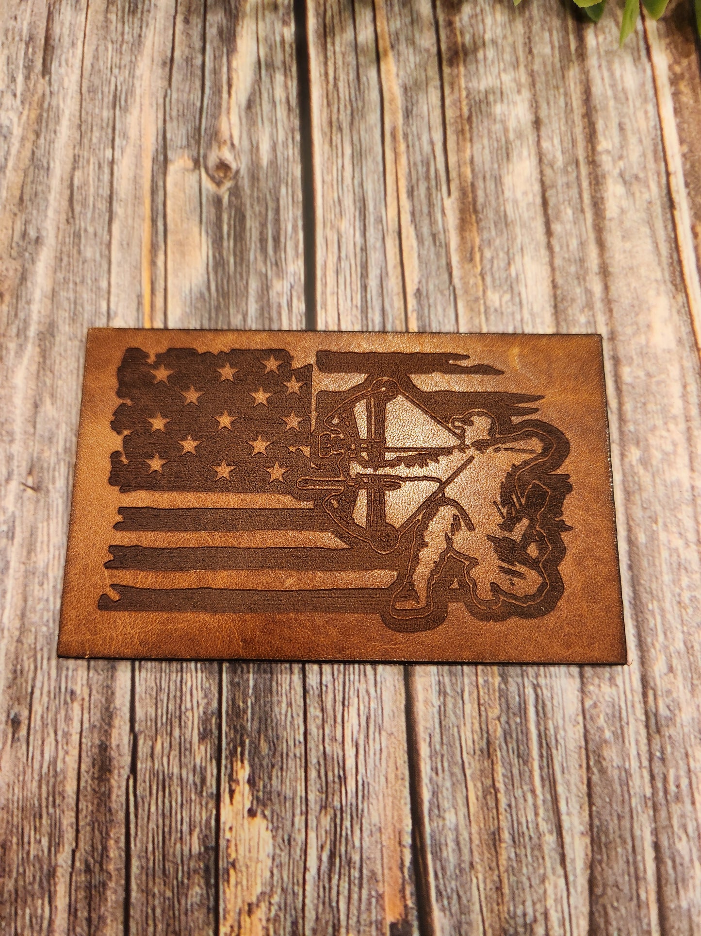 Handcrafted Full-Grain American Leather Pint Glass Sleeve | Includes 16oz Glass | Custom Laser Engraved | Heirloom Quality Barware